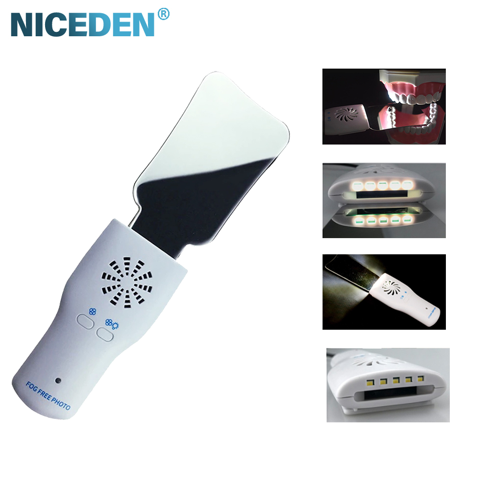 Photography Lighting Game - Set di specchi antiappannamento dentale Riflettore
