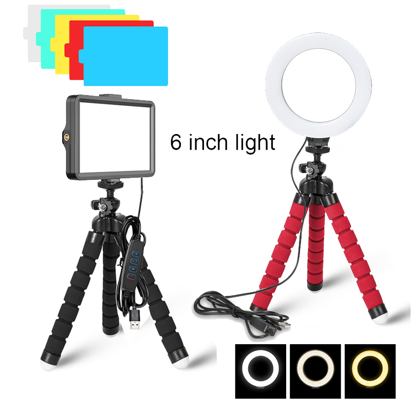 Photography Mobile Lighting - Luce ad anello dimmerabile da 16CM