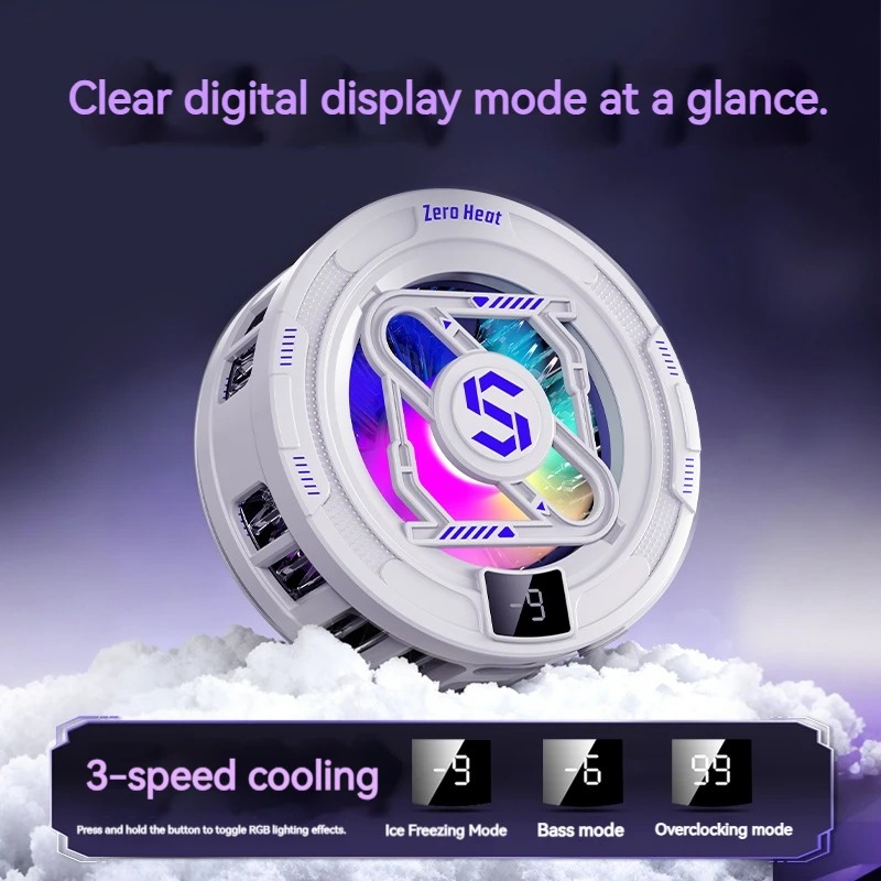 K52 AI Mobile Cooler, Radiator - Photography Lighting Game recensione e prezzo
