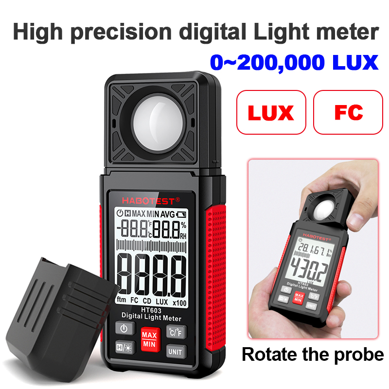 Luxmetro Digitale HT603 0~200. - Photography Lighting Meter recensione e prezzo