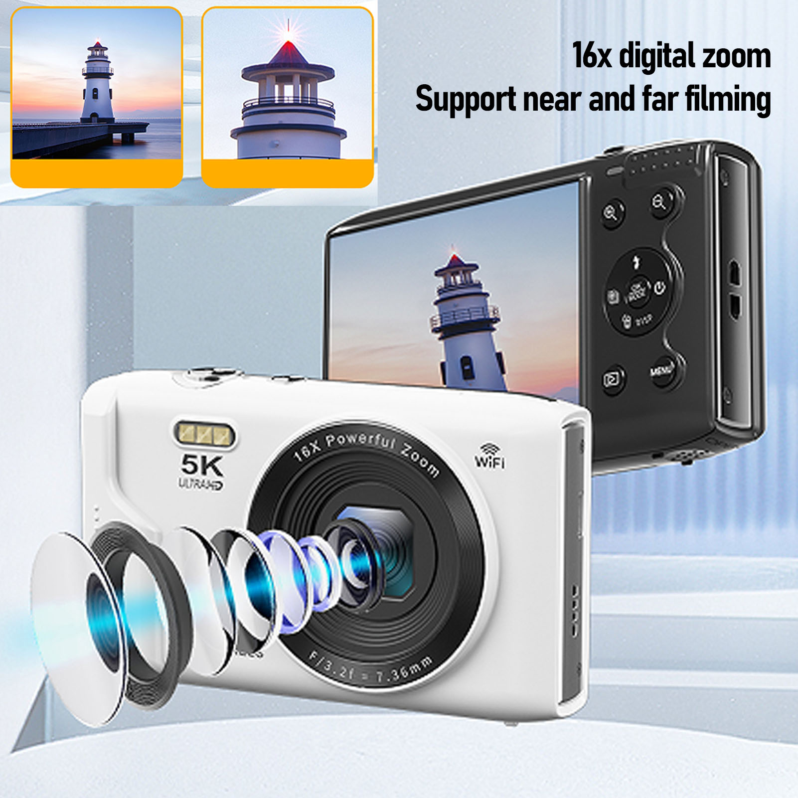 Fotocamera digitale 5K 72MP 16 - Photography Lighting For Beginners recensione e prezzo