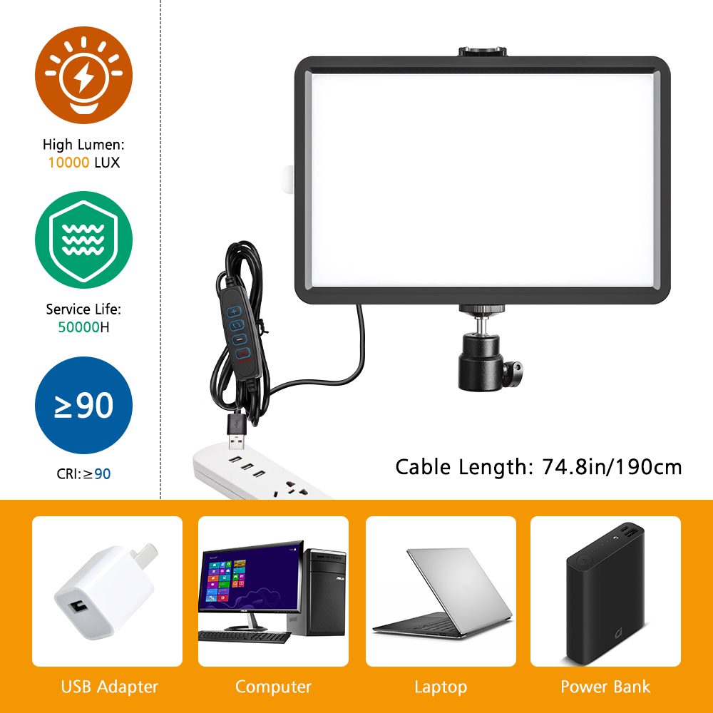 Luce ad anello dimmerabile da  - Photography Mobile Lighting recensione e prezzo