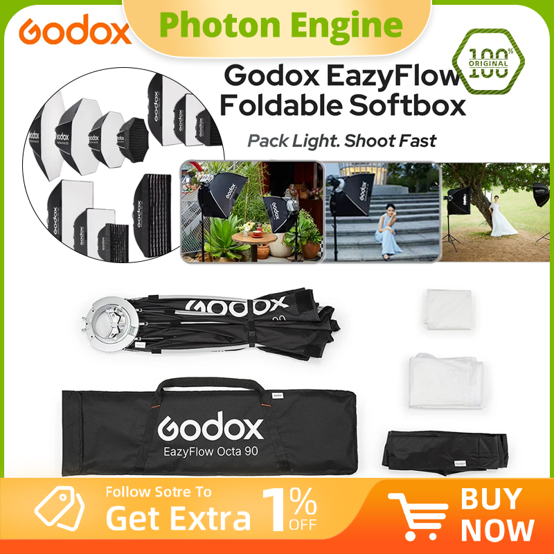 Godox Serie EazyFlow Softbox P - Photography Lighting Meter recensione e prezzo